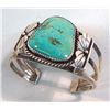 Image 1 : Navajo Turquoise and Sterling Bracelet