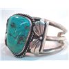 Image 2 : Navajo Turquoise and Sterling Bracelet