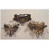 Image 3 : Four Filigree Butterfly Pins