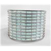 Image 2 : Zuni Sterling Silver Opal Bracelet