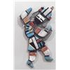 Image 1 : Zuni Knifewing Mosaic Inlay Pin or Pendant