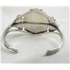 Image 4 : Navajo Sterling Bisbee Turquoise Bracelet - Platero