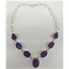 Image 1 : Titanium Peacock Druzy Necklace