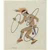 Image 2 : Navajo Silk Screen Print - Harrison Begay