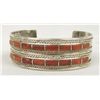 Image 2 : Zuni Channel Set Shell & Sterling Bracelet