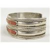 Image 3 : Zuni Channel Set Shell & Sterling Bracelet