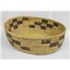 Image 1 : Papago Oval Shape Two Tone Basket