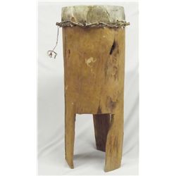 Large Ethnic Standing Drum