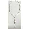 Image 2 : Liquid Silver and Turquoise Necklace