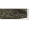Image 2 : Original Bronze Elephant Relief on Wood - Tom Knap