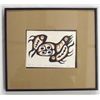 Image 1 : Northwest Coast Loon and Fish Print-Koheyonnie