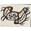 Image 2 : Northwest Coast Loon and Fish Print-Koheyonnie