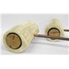 Image 3 : Antler Salt and Pepper Shakers on Long Handles