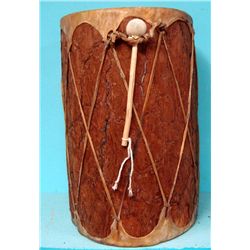 Pueblo Drum and Beater