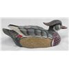 Image 1 : Wood Duck Wooden Decoy Signed by Artist