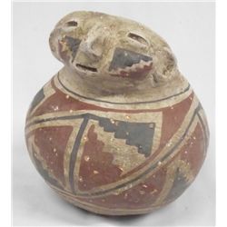 1960 Mata Ortiz Effigy Man Bowl - Juan Quezada
