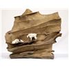 Image 1 : 1929 Cast Iron Sheep Sculpture on Rock - Clarke
