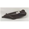 Image 3 : Stone Plumb Bob Snake Weight Prehistoric Replica