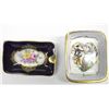 Image 1 : Limoge Ring Holder and German Ash Tray - Fine Porcelain