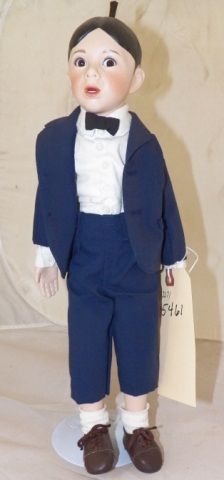 The Little Rascal Dolls Little Rascal Doll Alfalfa The Hamilton Collection This doll is made of ...