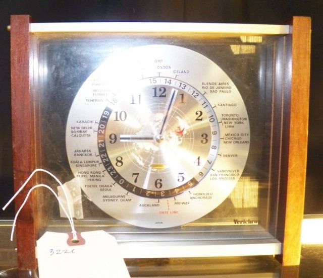 Verichron World Clock Harris & Mallow Verichron Clock New Jersey