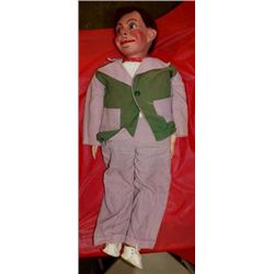 Ventriloquist Charley McCarthy Doll Doll is made of paper mache and has some damage but all intact e