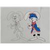 Image 2 : Costume Trix Rabbit Art Cel Original Animation Drawing