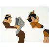 Image 2 : Original People on Train Cel Animation Art