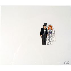 Original Bride and Groom Second Thoughts Animation Cel