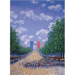 Scoppettone TOUR DE FRANCE Impressionist LE Art Print