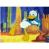 Image 2 : Money Donald Duck Animation Background Cel Orig Rich