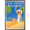 Image 1 : 1983 ART DECO WEEKEND Poster of Miami Beach