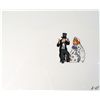 Image 1 : Not Listening Animation Bride and Groom Cel Original