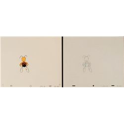 Confused Buzz Original Animation Drawing Cel Cheerios