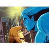 Image 2 : Sad Orig Cel Background X-Men Signed Stan Lee Animation