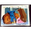 Image 1 : Animation Cel Background X-Men Signed Stan Lee Orig Blu