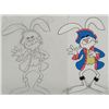 Image 2 : Cel Drawing Original Animation Laughing Trix Rabbit Art