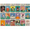 Image 2 : Peanuts Uncut Card Sheet 3 Full Sets Comics MINT