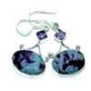 Image 1 : Jasper & Amethyst Earrings