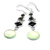 Image 1 : Jasper & Smokey Quartz Earrings