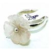 Image 1 : Silver and Flower Ring