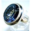 Image 1 : Silver and Mystic Topaz Ring