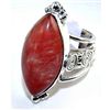 Image 1 : Silver and Agate Ring