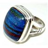 Image 1 : Silver and Rainbow Caliscilica Ring