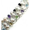 Image 1 : Pearl and Mixed Stones Bracelet