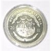 Image 1 : 2001 $5 REPUBLIC OF LIBERIA *GETTYSBURG* COIN *RARE MINT CONDITION IN A HARD DISPLAY CASE*!!