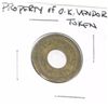 Image 1 : PROPERTY OF *O.K.* VENDOR TOKEN!!