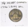 Image 1 : THE HISTORY CHANNEL COIN *RARE 1776 LIBERTY BELL GREAT CONDITION*!!