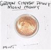 Image 1 : GREEN CHEESE COIN *RARE MOON MONEY MINT CONDITION*!!