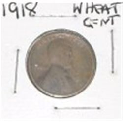 1918 LINCOLN WHEAT CENT *RARE EARLY PENNY PLEASE LOOK AT PICTURE TO DETERMINE GRADE*!!